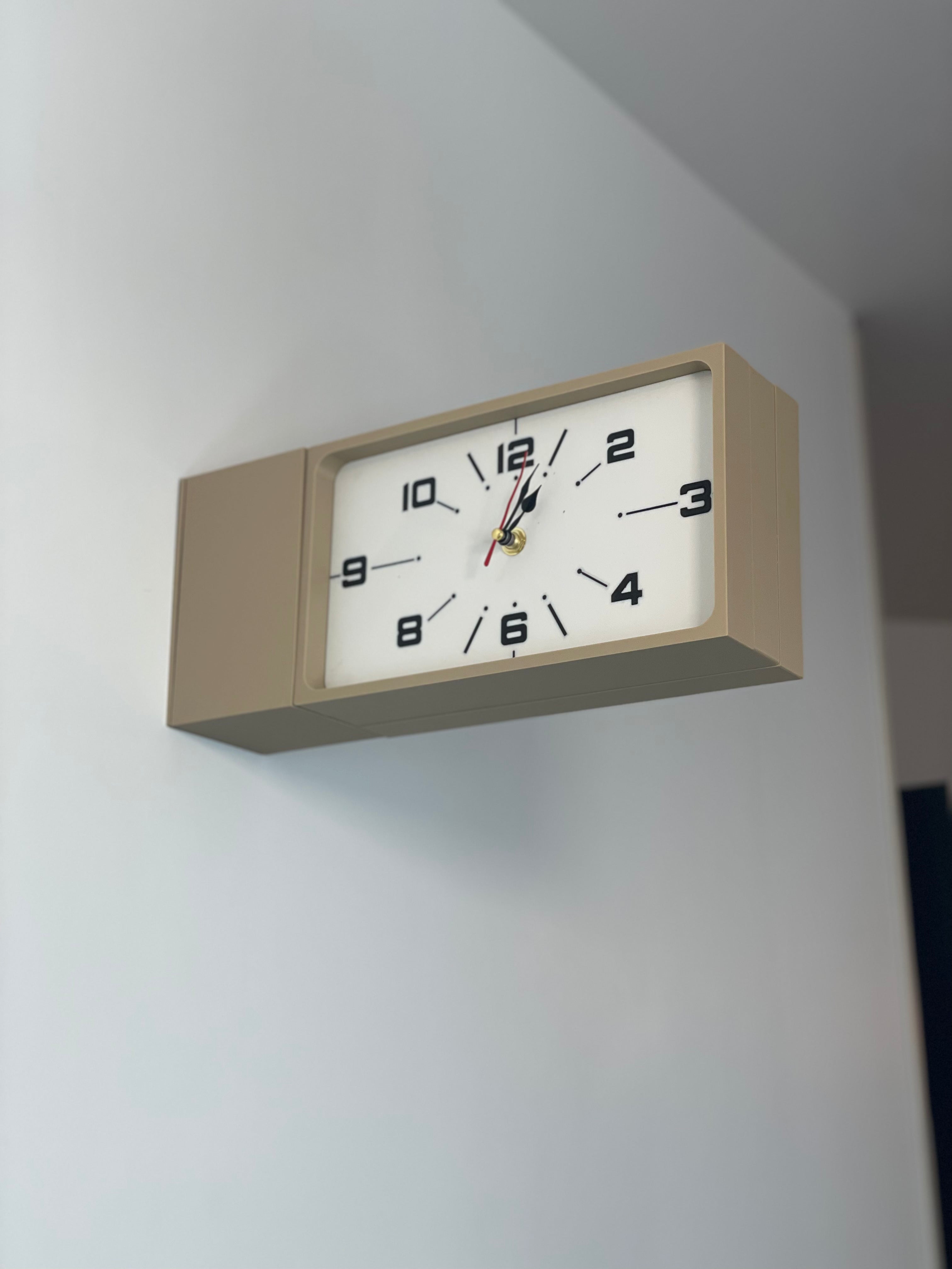 Horloge Hudson murale à double face