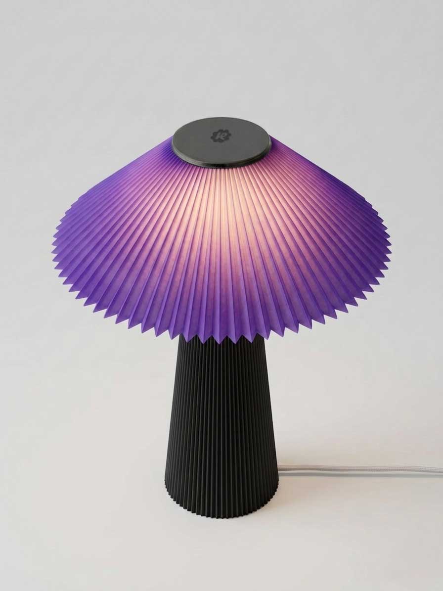Lampe Canopée Charbon Lavande