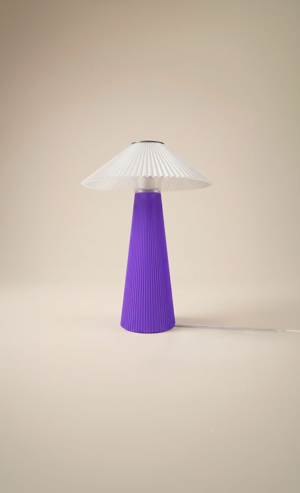 Lampe Canopée Perle Lavande
